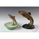 A Beswick trout, model number 1032, designed by Arthur Gredington, issued 1945-1975,