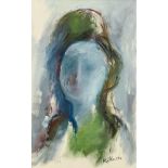 SEBASTIANO MILLUZZO (Catania 1915 - 2011) OLIO su tela "Marisa - 1976" firmato in basso a destra e