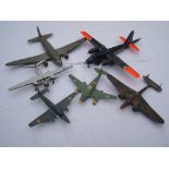 Six model aircraft (mainly plastic) (6).