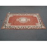 A Kayam woven rug.