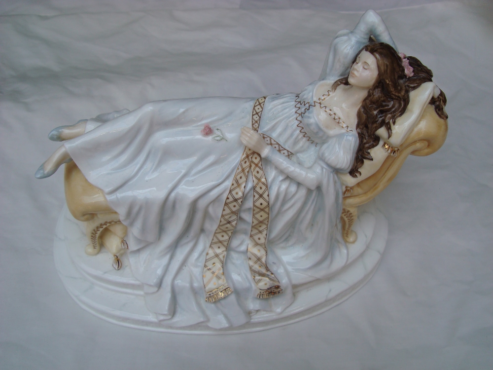 A Royal Doulton limited edition Sleeping Beauty, HN4000, with certificate.