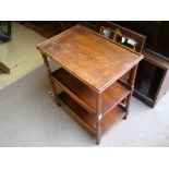 A 1930's tea trolley.