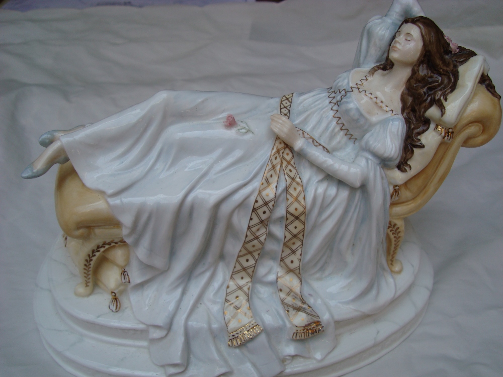 A Royal Doulton limited edition Sleeping Beauty, HN4000, with certificate. - Image 2 of 2