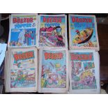 A large collection of Beezer comics, spanning 1987 to 1992. Approximately 203 in total.