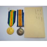 WWI War and Victory medals with ribbons, awarded to 696457 Acting Lance Corporal I.J.Way of the