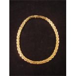 An 18k Italian 'Nanis' gold chain, marked 750, app