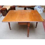 A 19th Century mahogany Pembroke table.