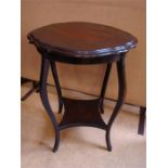 A 19th Century mahogany occasional table.