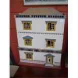 A scratch built dolls house.