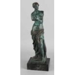 Limited Milos bronze Venus on Marble Basement, with certificate. Jean Como 1981, No .: 136/499. In