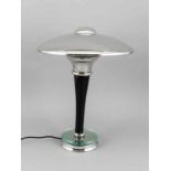 Art Deco style chrome table lamp. Second half 20th century. Dimensions: 49x36 cm. Island.In good