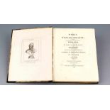 Two antiquarian books, 'The works of William Hogarth'. Contains 150 engravings for Mr. Cooke & mr