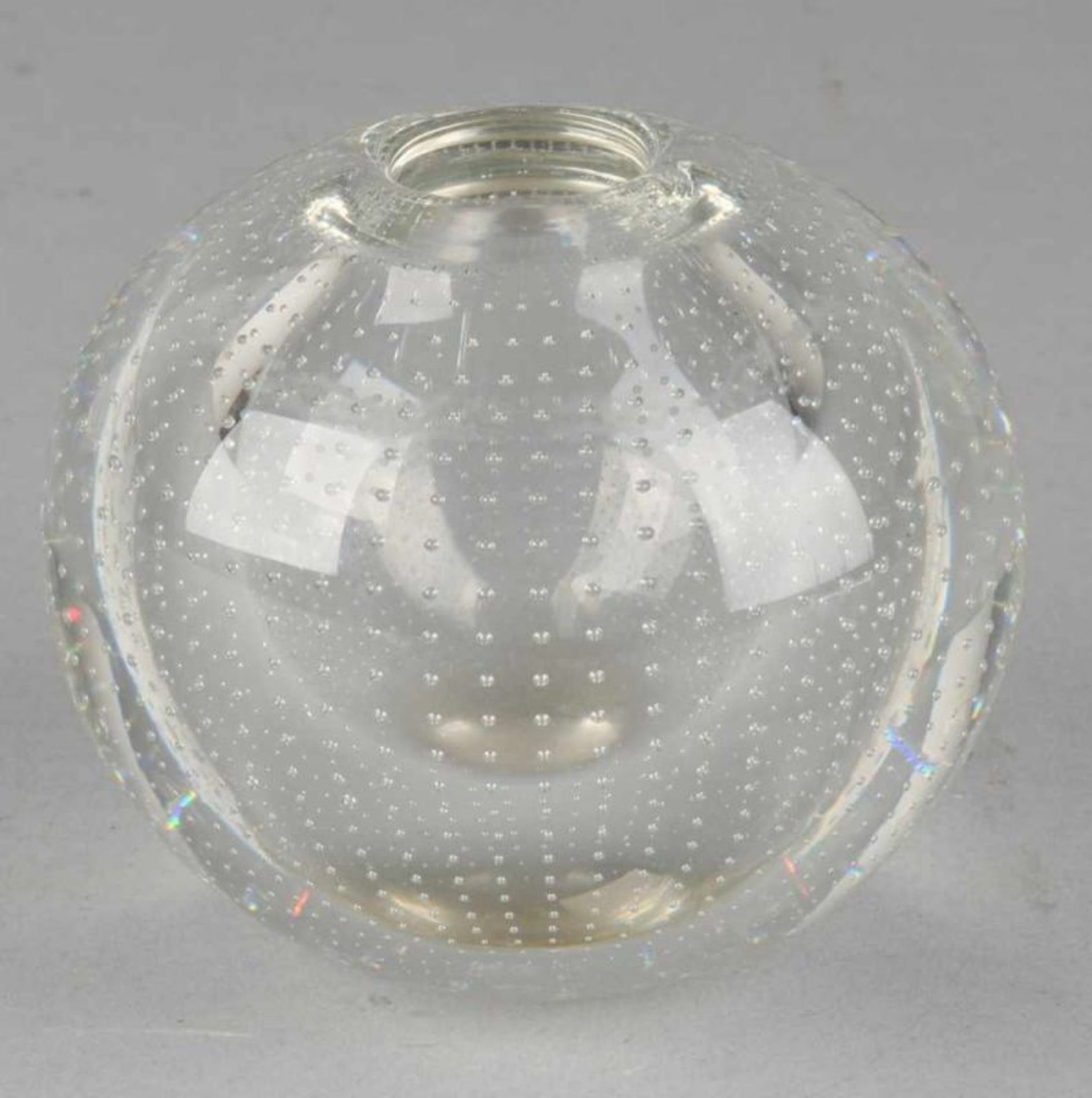 Crystal spike globe, Copier Leerdam ø 10 cm