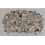 Nice lot with mainly silver coins including: 5 Mark 1914, 3x 3 Mark (1908, 2x 1912), approx. 40x 1