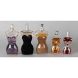 Due to discontinuation of perfume shop. Five times Jean Paul Gaultier, five times practice dummy