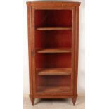 French rosewood Louis Seize style display cabinet, ca. 1900. Dimensions: 155x73x36 cm.In very good