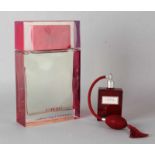 Due to discontinuation of perfume shop. Perfume bottle, about 600 ml. Carolina Ferrera Chic (+