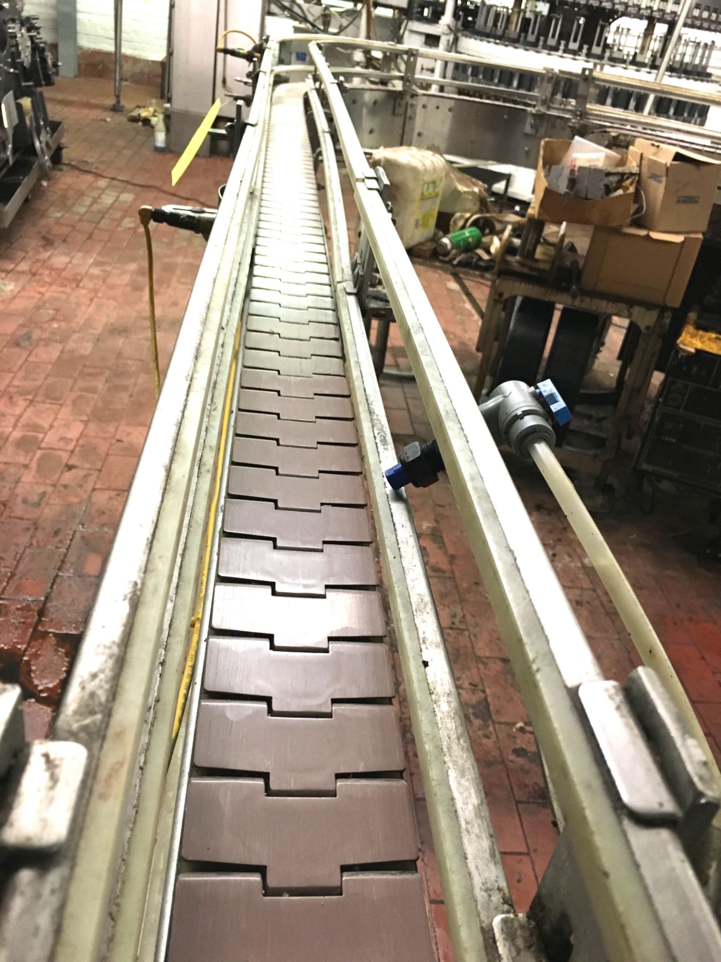 Bottle Conveyor Seco (Simplematic Engineering Company) 3.25 Inch Chain - Approximately 11ft 6in with - Image 5 of 9