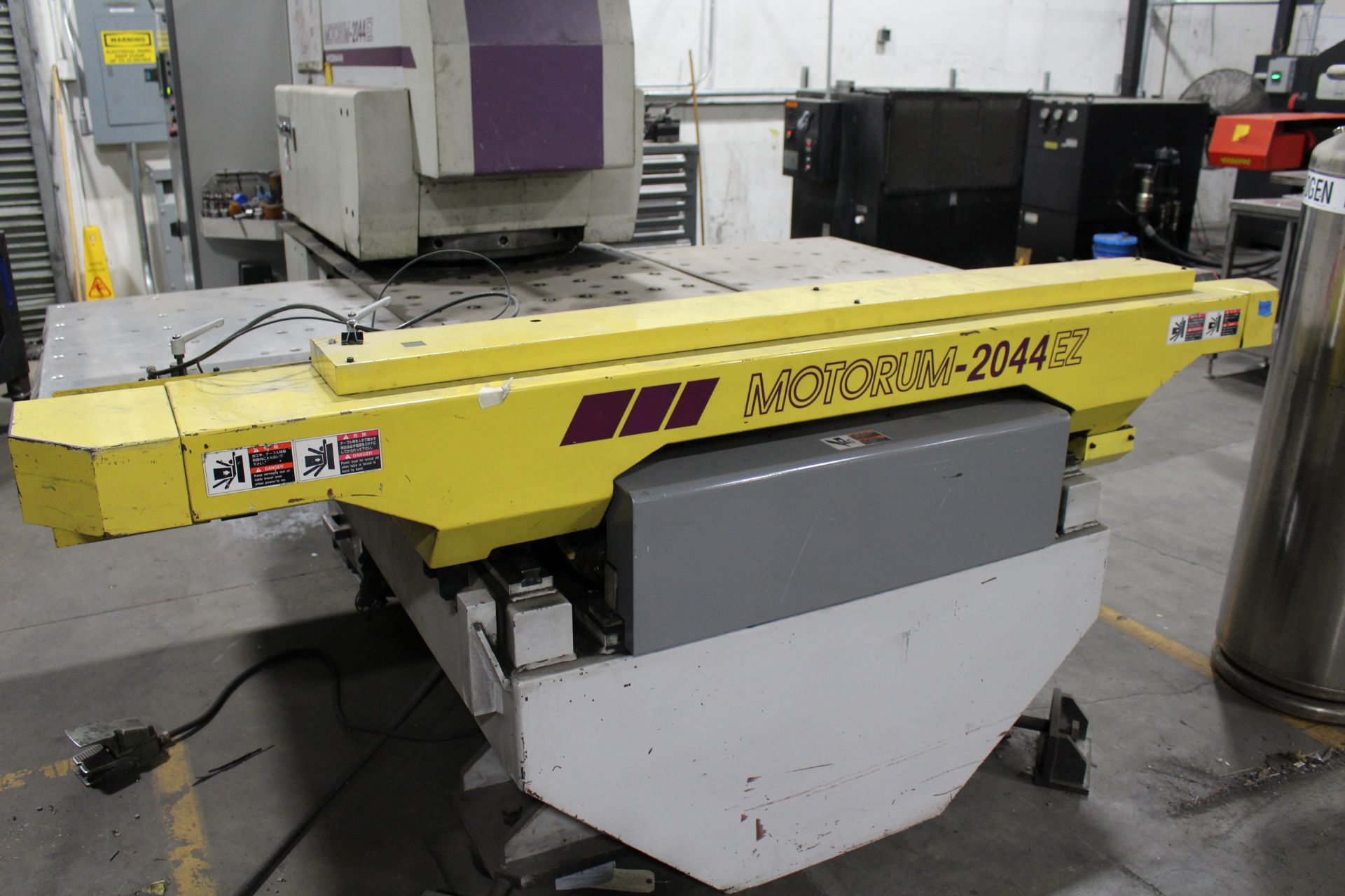 2006 WEIDEMANN MOTOROM M-2044 EZ TURRET PUNCH, MURATEC FANUC CNC CONTROL, PUNCHES & TOOLING - Image 2 of 23