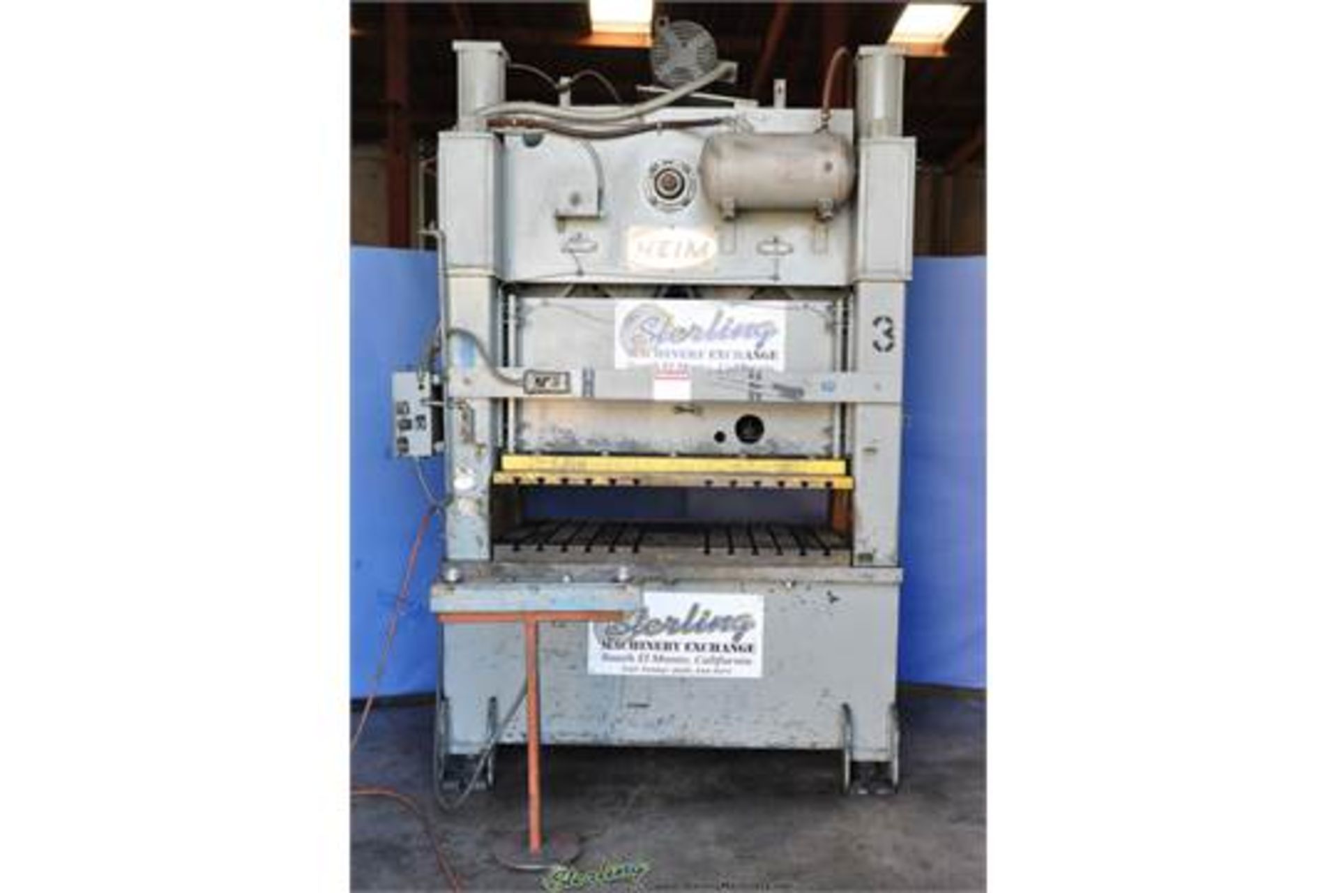 150 Ton x 4" Used Heim Straight Side Punch Press, Mdl. S150, - Image 2 of 4