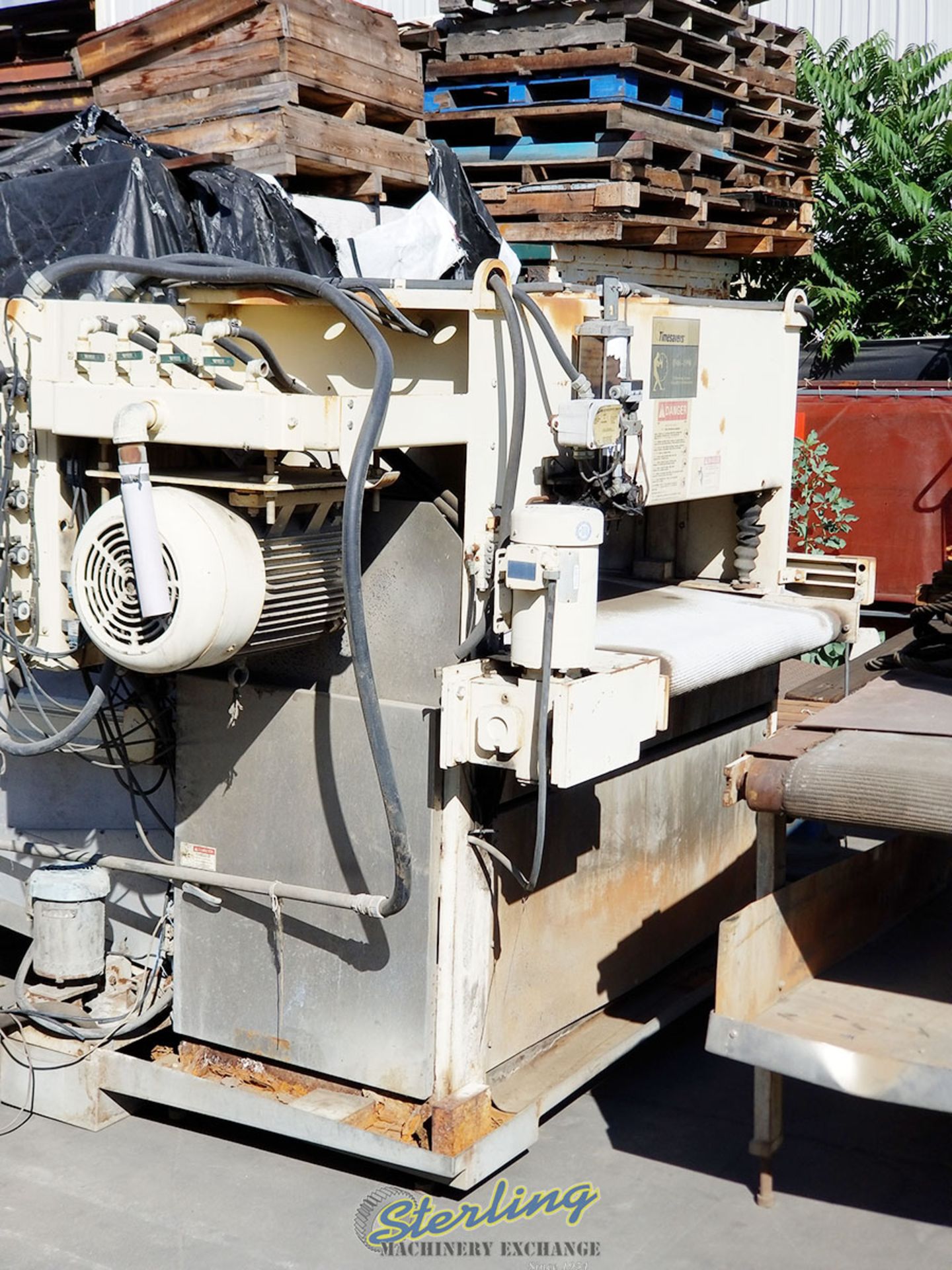 Grinders Belt 52" Used Timesavers Belt Grinder (Wet Type), Mdl. 252 - MW, Electric Eye Belt - Image 2 of 11