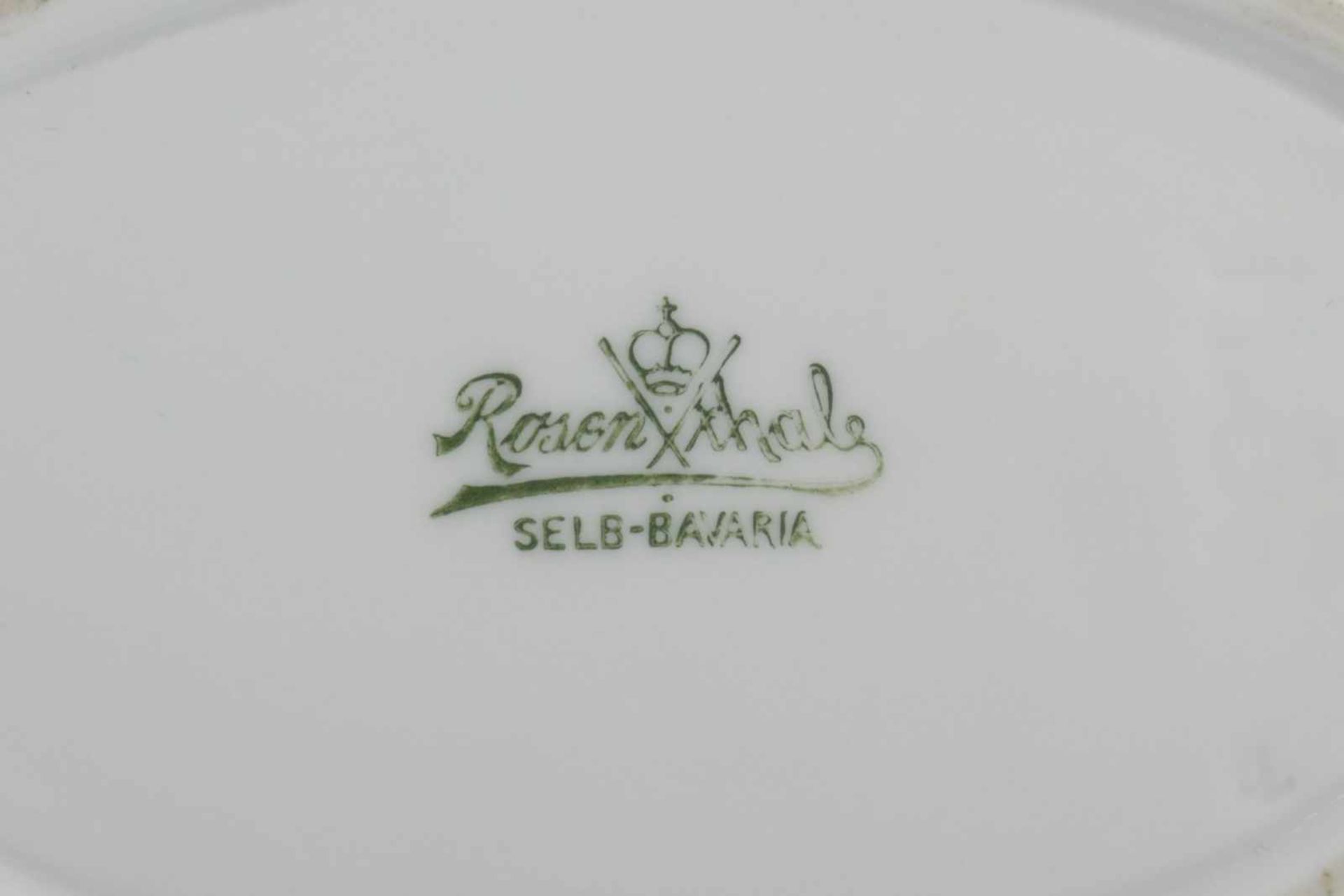 Porcelain ashtray with a sculpture of marabou chark - Rosenthal Josef Fischer design, Germany, - Bild 5 aus 5