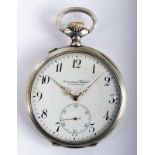 International Watch Co. Schaffhausen silver pocket watch Switzerland, 1st half of 20th century,