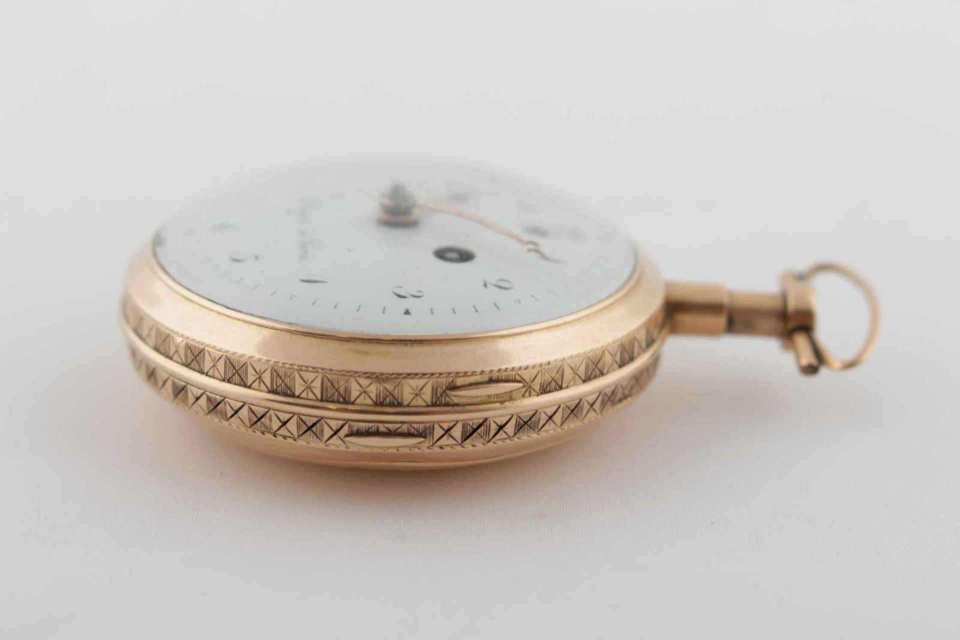 Gold repeater pocket watch labeled Breguet á Paris France, labeled Breguet, 1st half of the 19th - Bild 6 aus 13