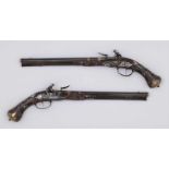 A pair of flintlock pistols La Marre A VIENNE Datace: circa 1680 An important and rare pair of