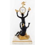 Rare Vienna empire clock - Apollo and Daphne Vienna, Austria, circa 1800, very rare figural