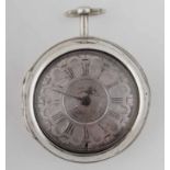 Silver pocket watch by Malson London England, London, 18th century, pocket watch, silver case, Ag