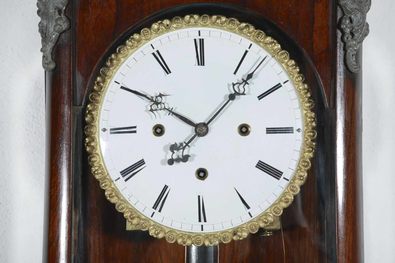 Wall pendulum clock - Jan Witt Bohemia, circa 1850, movement labeled Jan. Witt. V. Ousti, Graham - Image 2 of 3