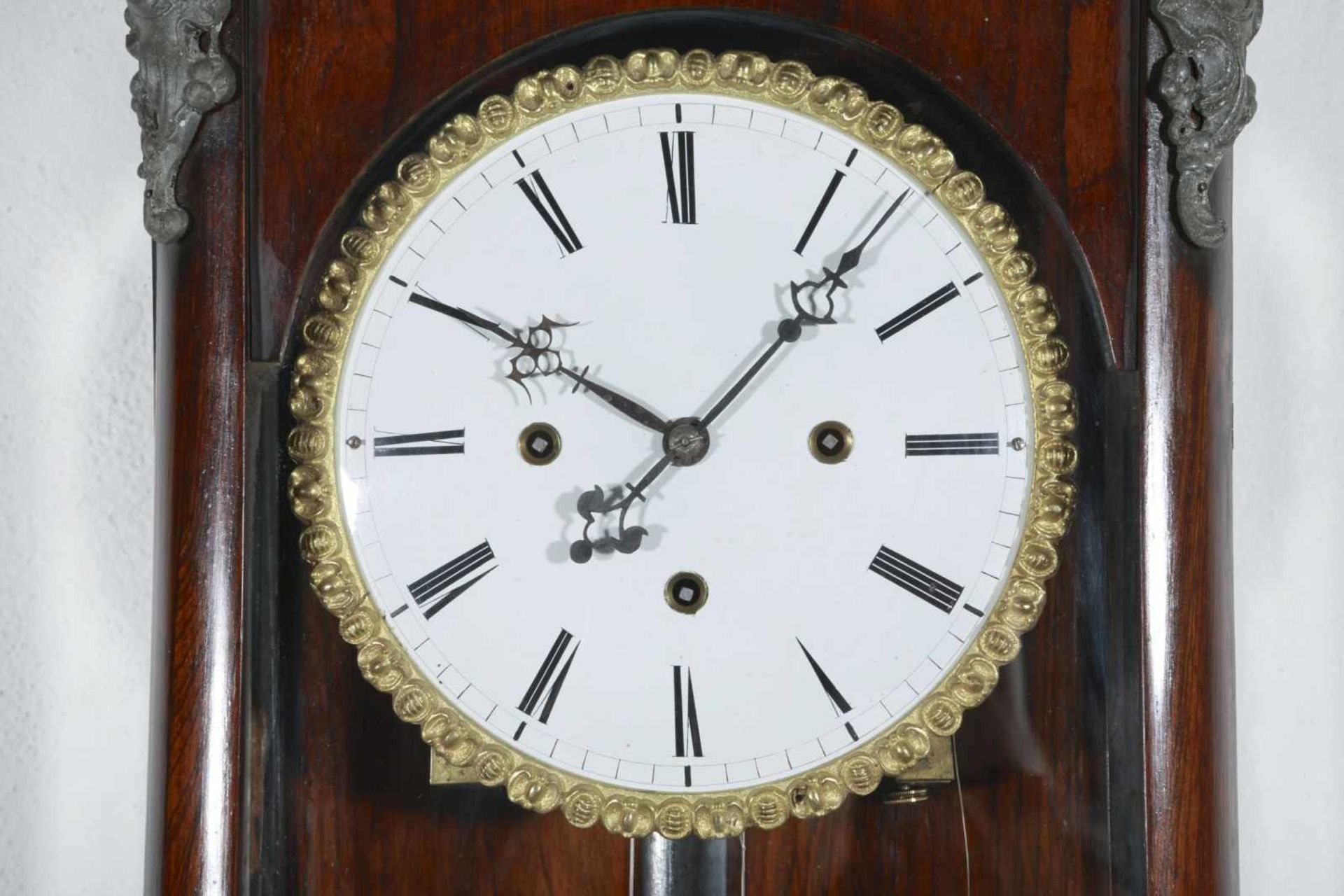 Wall pendulum clock - Jan Witt Bohemia, circa 1850, movement labeled Jan. Witt. V. Ousti, Graham - Bild 2 aus 3