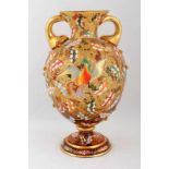 A Luxury vase Moser Bohemia, Karlovy Vary, Moser, early 21st century, at the base labeled Moser,