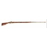 Hunting percussion gun – length 1680 mm After 1863, south european, the muzzle loader half-stock