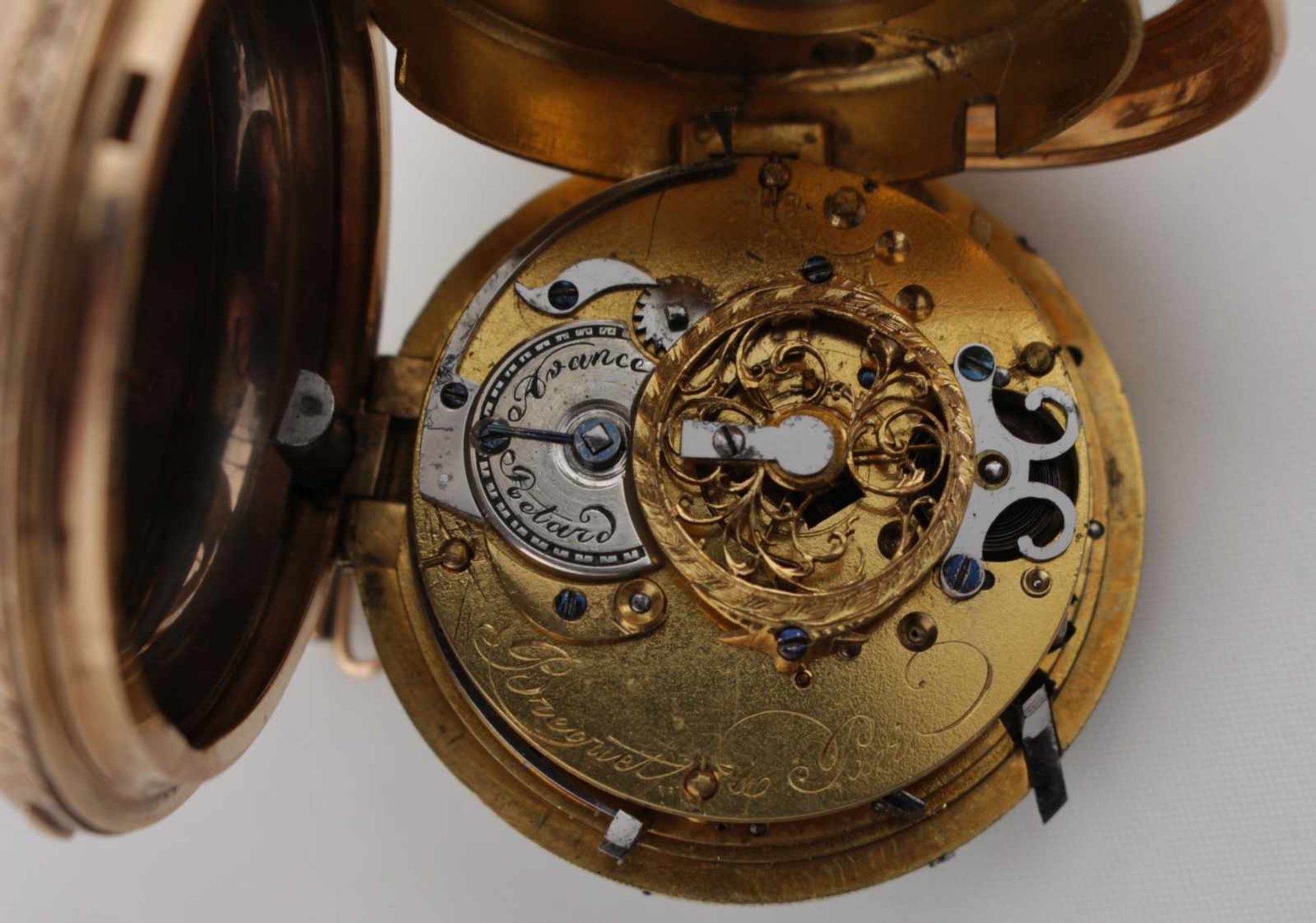 Gold repeater pocket watch labeled Breguet á Paris France, labeled Breguet, 1st half of the 19th - Bild 5 aus 13