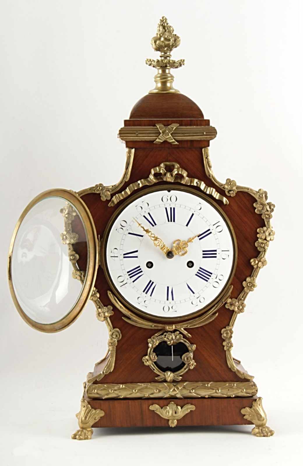 French clock labeled Bechot and J. JOLLAIN France, late 18th century/early 19th century, case - Image 5 of 12