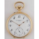 Patek Philippe gold pocket watch Switzerland, end of the 19th century/early 20th century, men´s