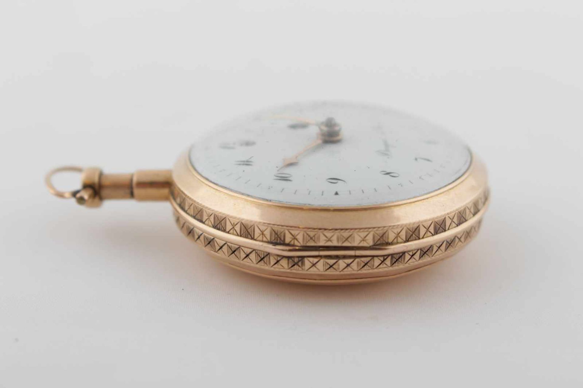 Gold repeater pocket watch labeled Breguet á Paris France, labeled Breguet, 1st half of the 19th - Bild 7 aus 13