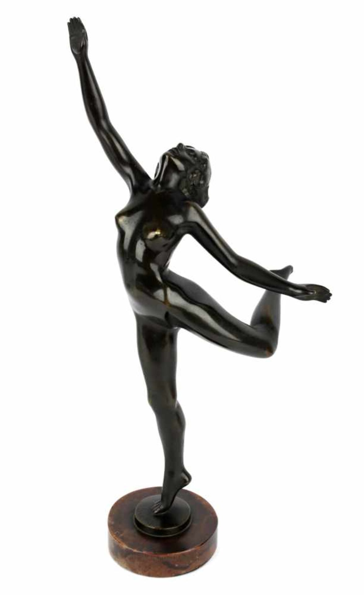 Suchy Otomar (*1881) Nude, 1st half of the 20th century, moulded bronze, patinated, marked Suchy,