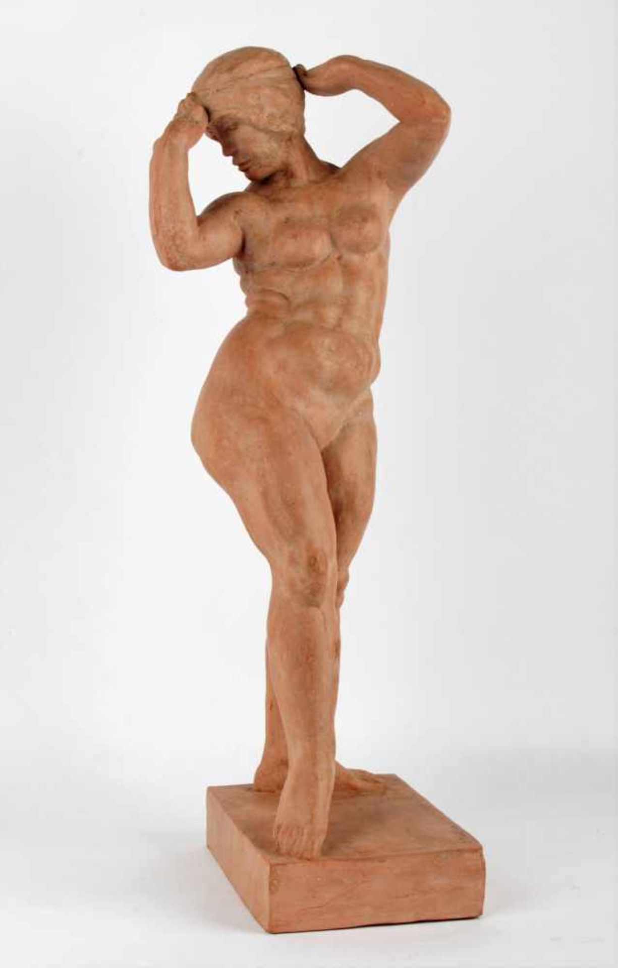 Jan Stursa - Sulamit Rahu Sculpture made of burnt clay - Sulamit Rahu, made by the sculpture L.V.