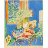 Matisse, Henri. 1869 Le Cateau-Cambrésis - 1954 Nizza. nach. Petit intérieur bleu. 1952.