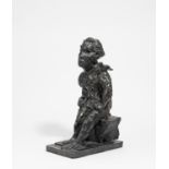 Lüpertz, Markus. 1941 Liberec/Böhmen. Beethoven. 2013. Bronze, dunkelbraun patiniert. 45 x 18 x