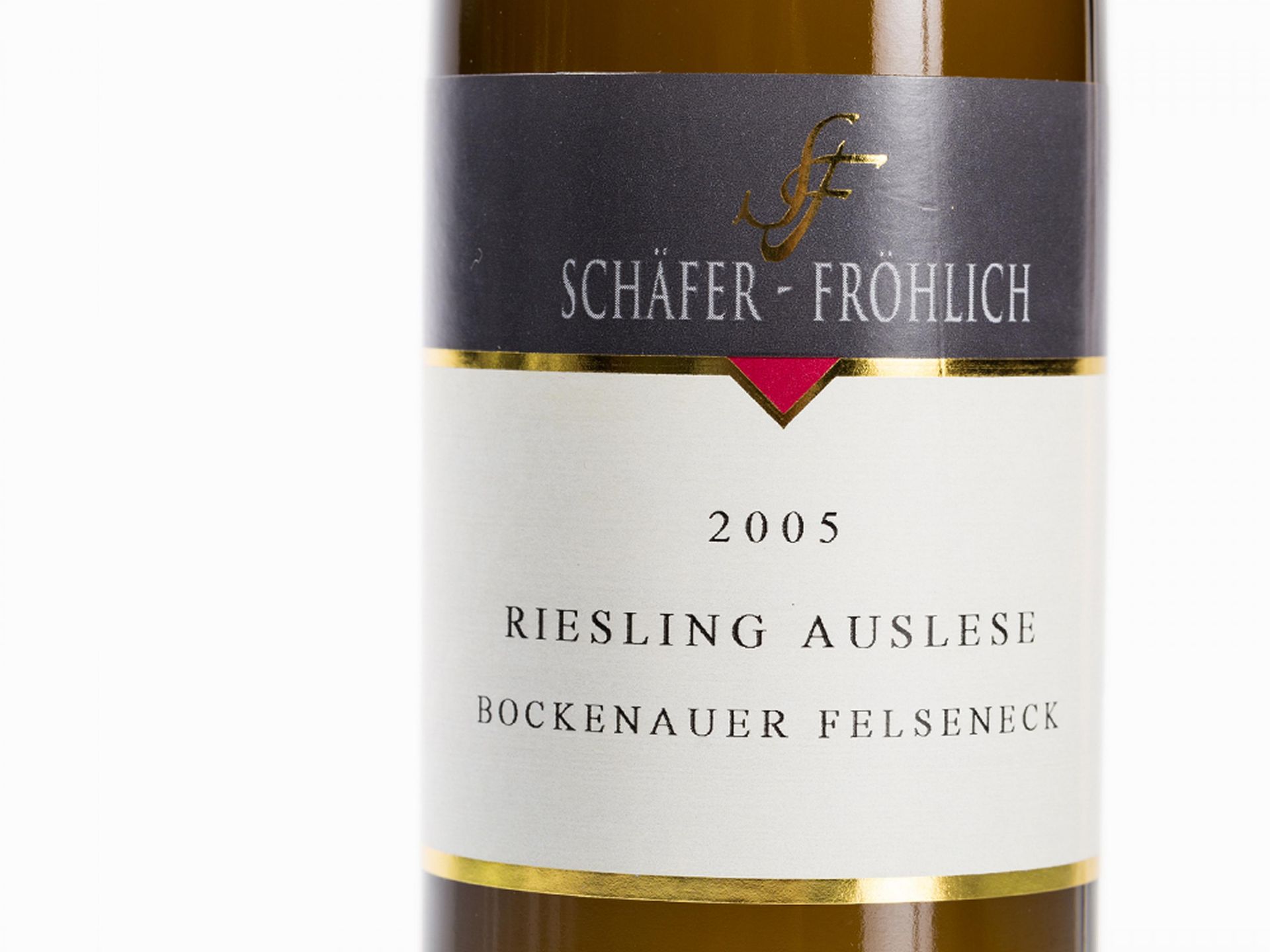 24 Halbe Flaschen Bockenauer Felseneck Riesling Auslese Erzeuger: Weingut Schäfer-Fröhlich - Bild 3 aus 7