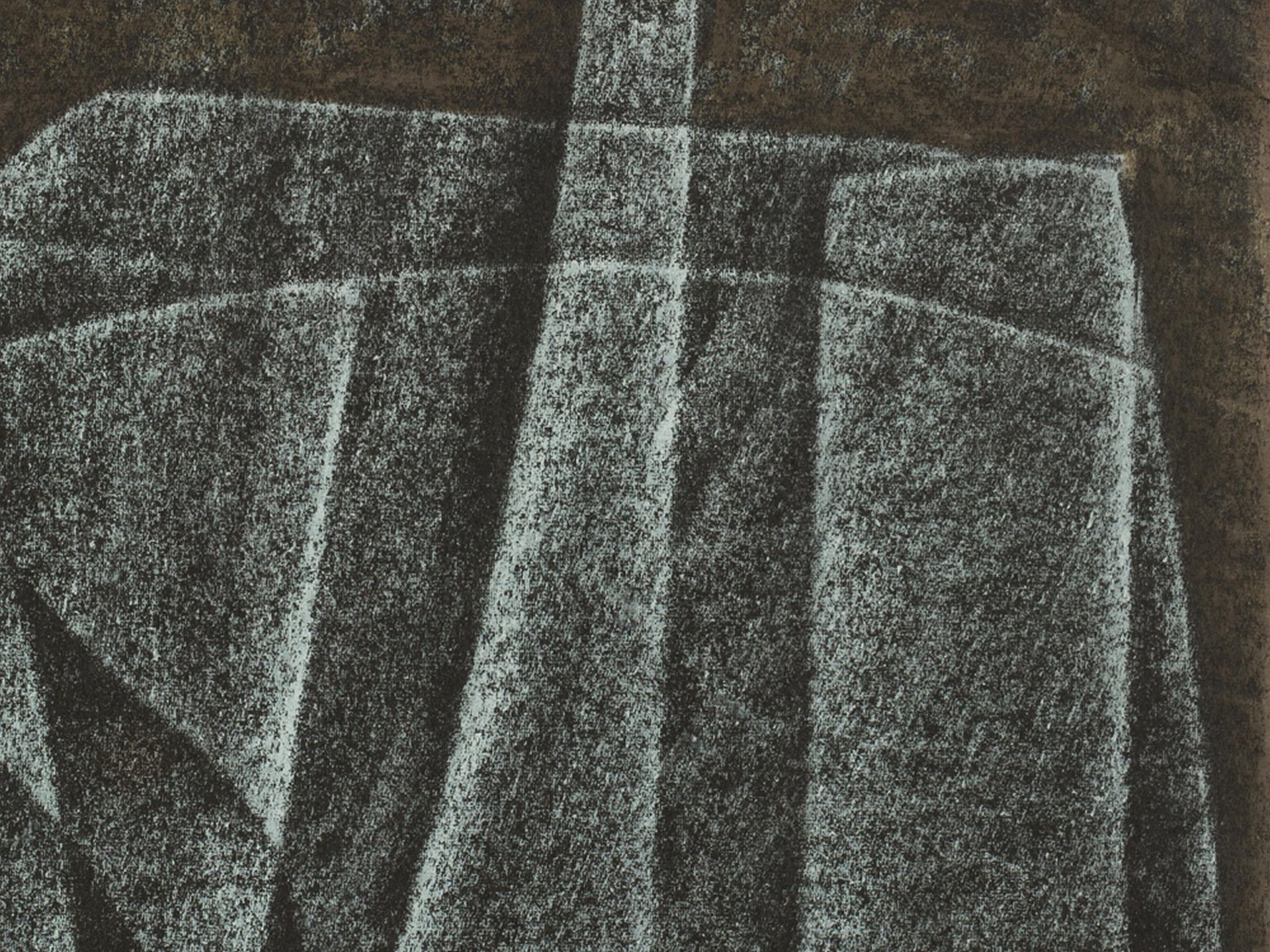 Villers, André 1930 Beaucourt Ohne Titel (Abstrakte Komposition) Frottage (Weiße und schwarze - Bild 4 aus 8