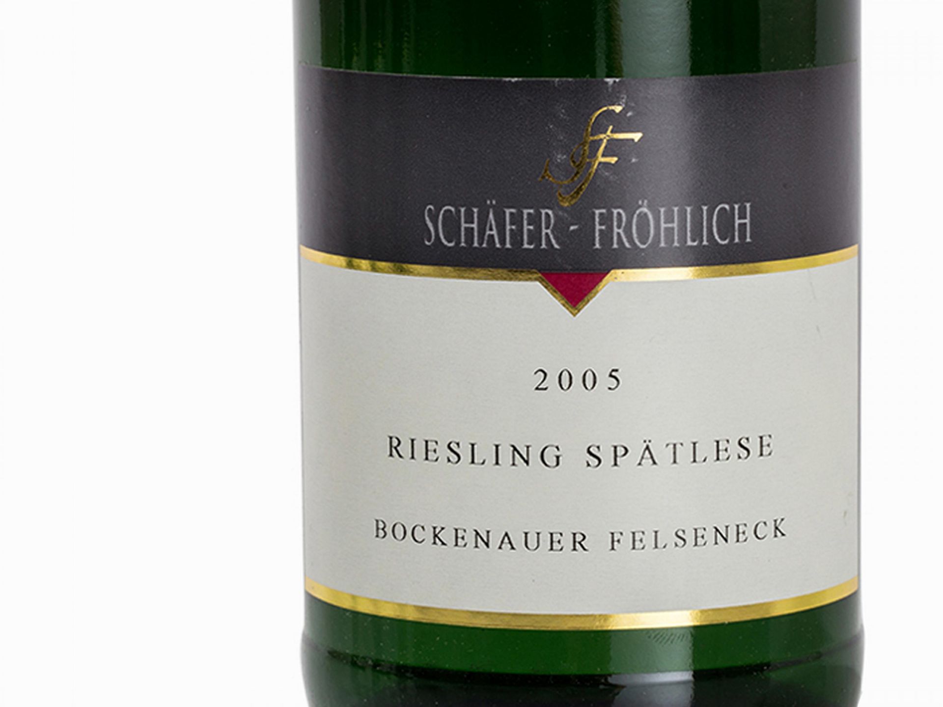 16 Flaschen Bockenauer Felseneck Spätlese Erzeuger: Weingut Schäfer-Fröhlich Jahrgang 2005 Nahe/ - Bild 3 aus 7