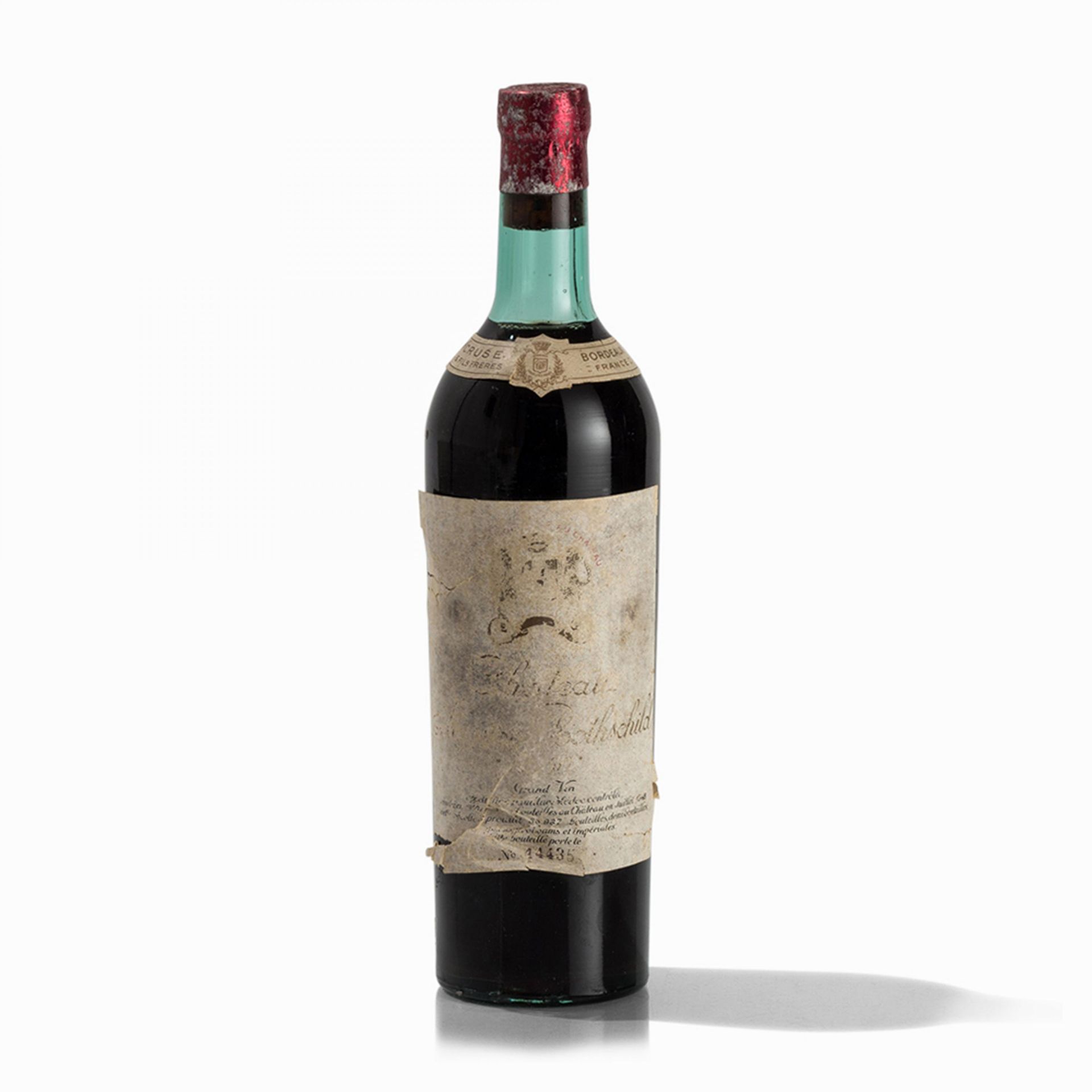 1 Flasche Château Mouton-Rothschild Erzeuger: Château Mouton-Rothschild Jahrgang 1940 Pauillac,