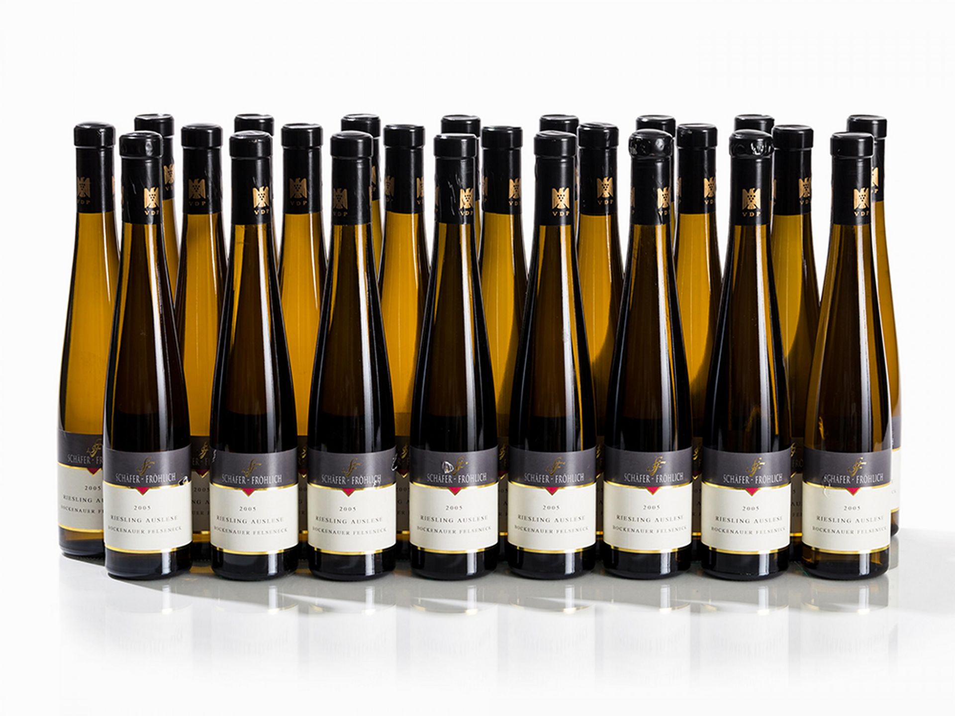 24 Halbe Flaschen Bockenauer Felseneck Riesling Auslese Erzeuger: Weingut Schäfer-Fröhlich - Bild 7 aus 7