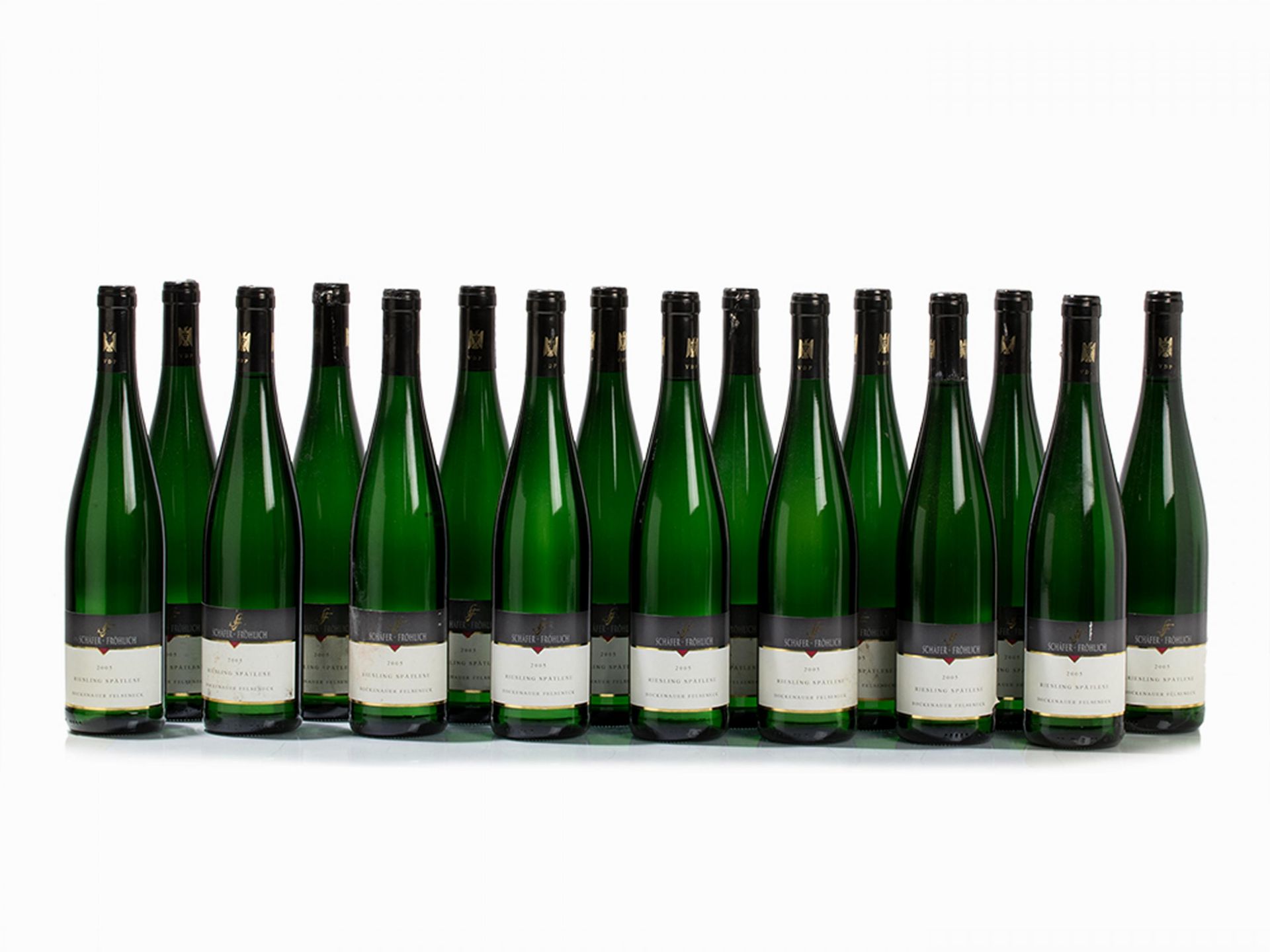 16 Flaschen Bockenauer Felseneck Spätlese Erzeuger: Weingut Schäfer-Fröhlich Jahrgang 2005 Nahe/ - Bild 7 aus 7