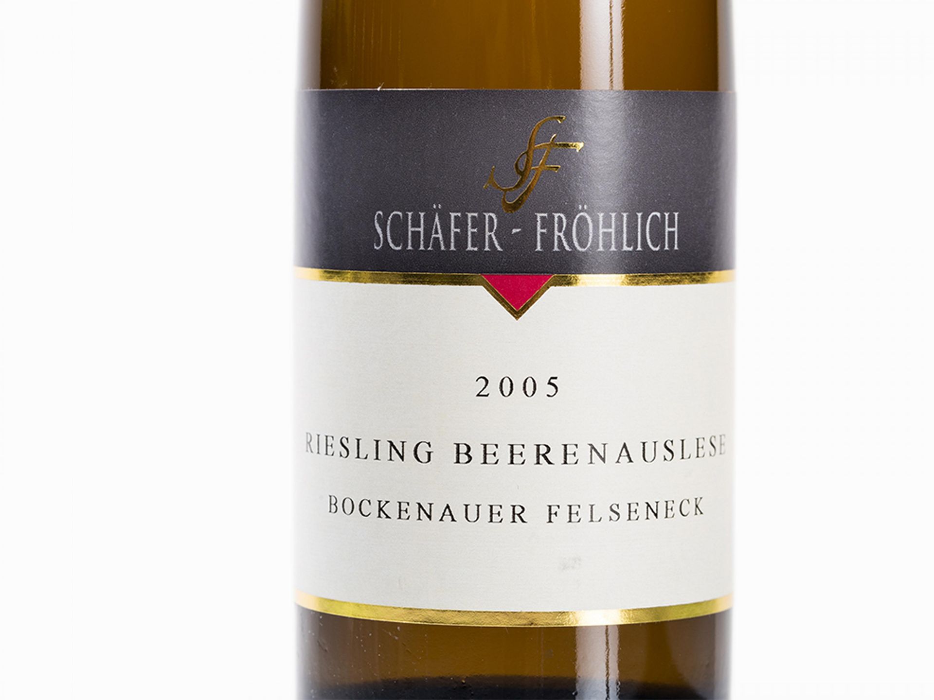 18 halbe Flaschen Bockenauer Felseneck Riesling Beerenauslese Erzeuger: Weingut Schäfer-Fröhlich - Bild 3 aus 7